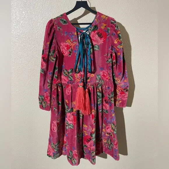 Alix Of Bohemia Pink Floral Dress - Picture 2 of 7